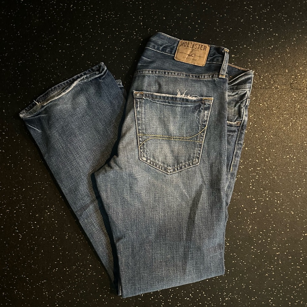 Hollister, men’s jeans, Hermosa low rise boot 32W 32L